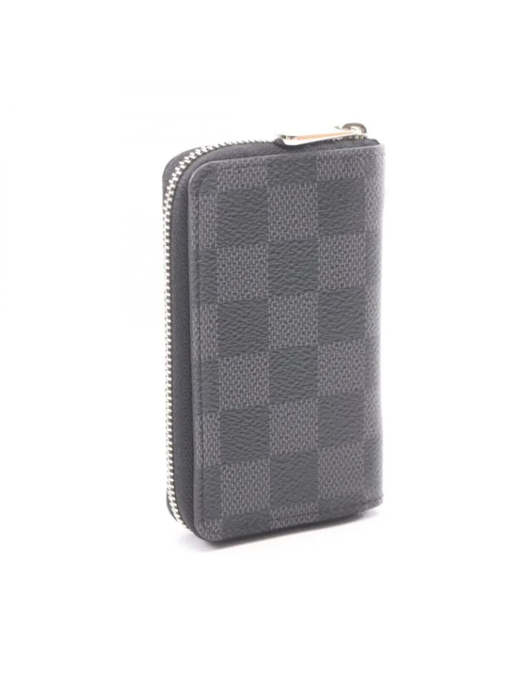 Louis Vuitton Coin Purse Zippy Damier Graphite